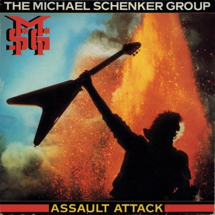 29820 michael schenker group assault attack vinyl 2lp stav obal lp nm nm
