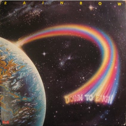 30057 rainbow down to earth vinyl lp stav obal lp nm nm