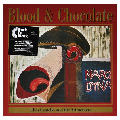 32943 costello elvis the attractions blood chocolate vinyl lp
