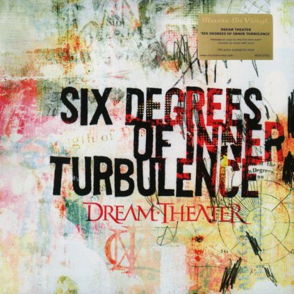 33108 dream theater six degrees of inner turbulence vinyl 2 lp