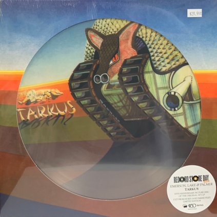 33261 emerson lake palmer tarkus vinyl lp picture disc