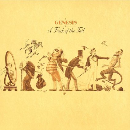 33687 genesis a trick of the tail vinyl lp