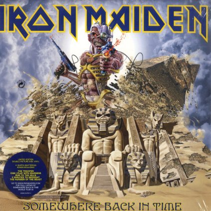 34077 iron maiden somewhere back in time best of 1980 1989 vinyl 2 lp