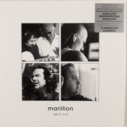 34806 marillion less is more vinyl 2lp white 180g