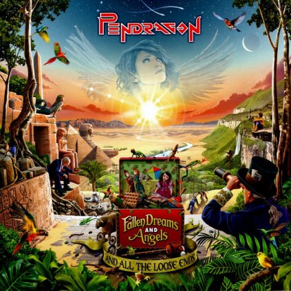 35460 pendragon fallen dreams and angels and all the loose ends vinyl 2lp