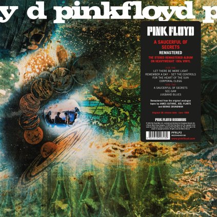 35535 pink floyd a saucerful of secrets vinyl lp reissue remastered mono 180 g