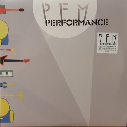 35679 premiata forneria marconi performance vinyl 2 lp limited numbered transparent