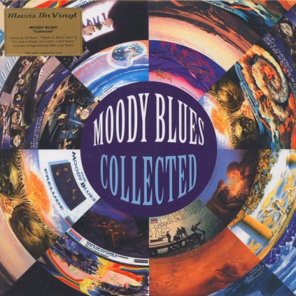 37188 moody blues collected vinyl 2 lp