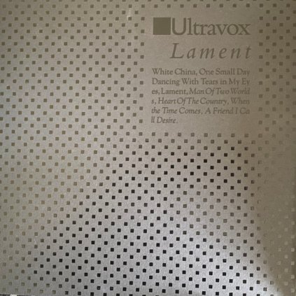 37686 ultravox lament vinyl lp