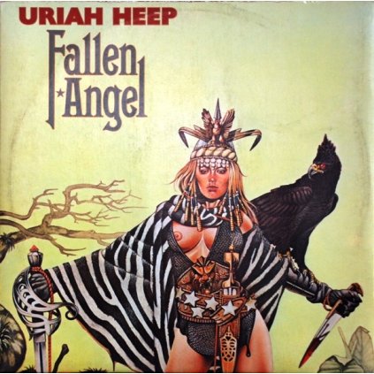 37713 uriah heep fallen angel vinyl lp