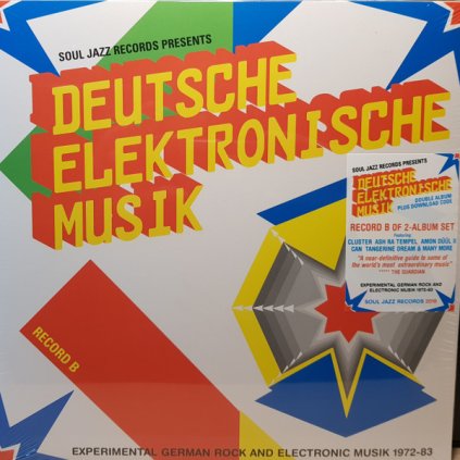 37821 various deutsche elektronische musik experimental german rock and electronic musik 1972 83 vinyl 2 lp