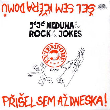 44808 j j neduha rock jokes extempore band sel jsem vcera domu vinyl lp supraphon stav obal lp nm nm