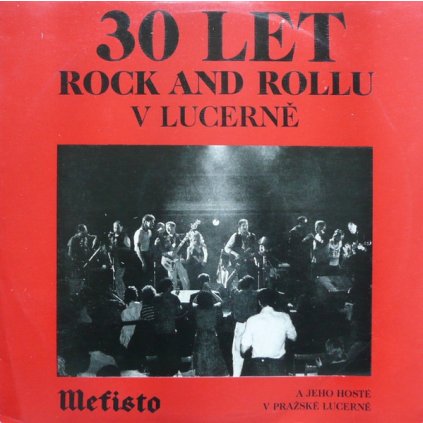 45387 various 30 let rock and rollu v lucerne vinyl lp m art stav obal lp nm nm