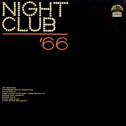 45390 various night club 66 vinyl lp supraphon stav obal lp nm nm