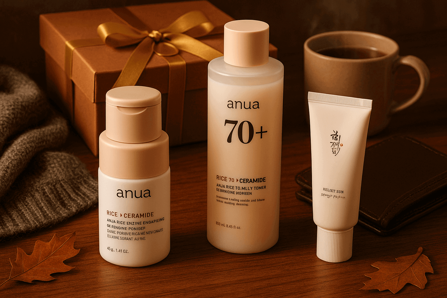 Podzimní dárky pro muže: chytrá korejská skincare v 5 krocích