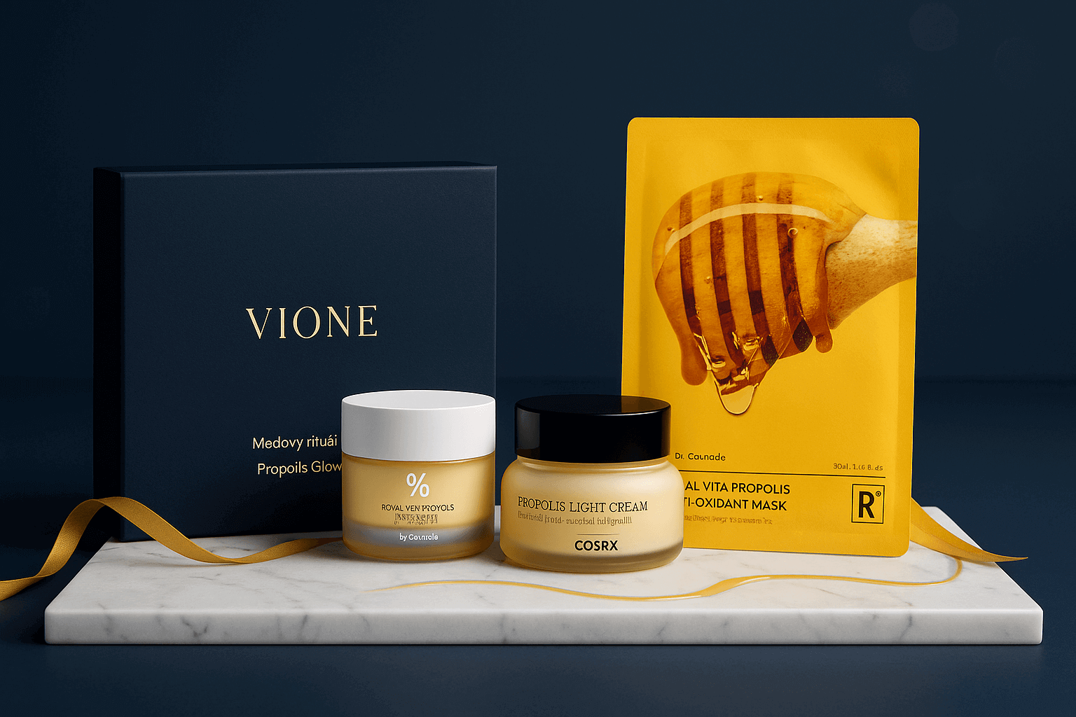 Med v kosmetice: Propolis a mateří kašička pro klid a glow