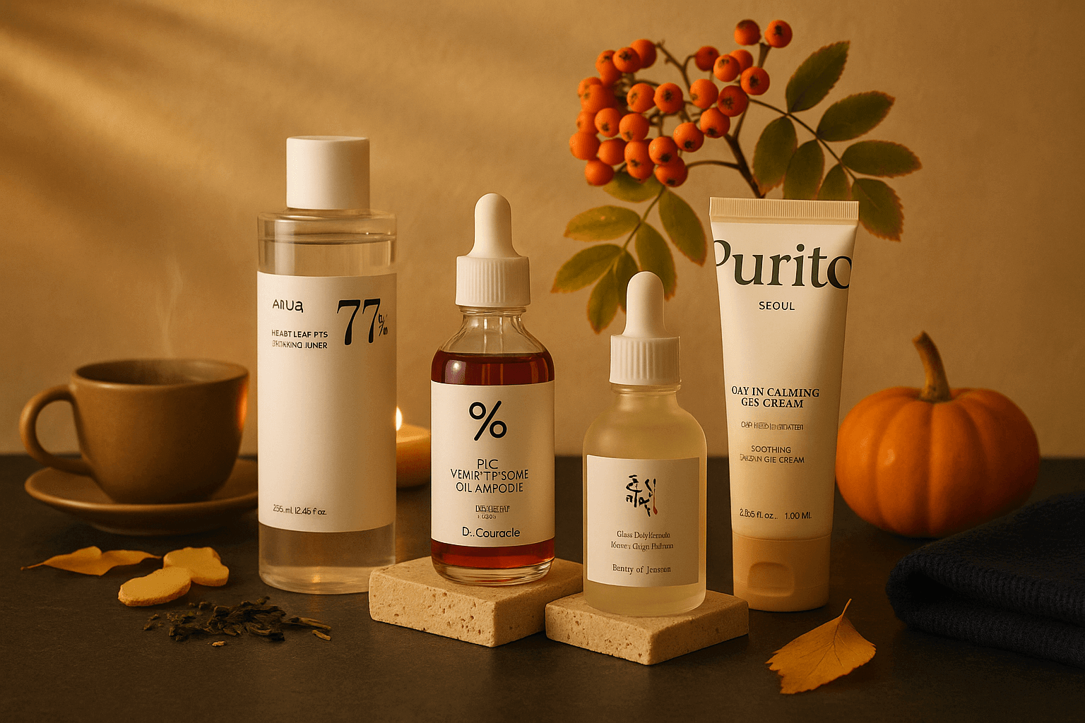 Podzimní péče o pleť: 5 kroků pro zářivou pleť