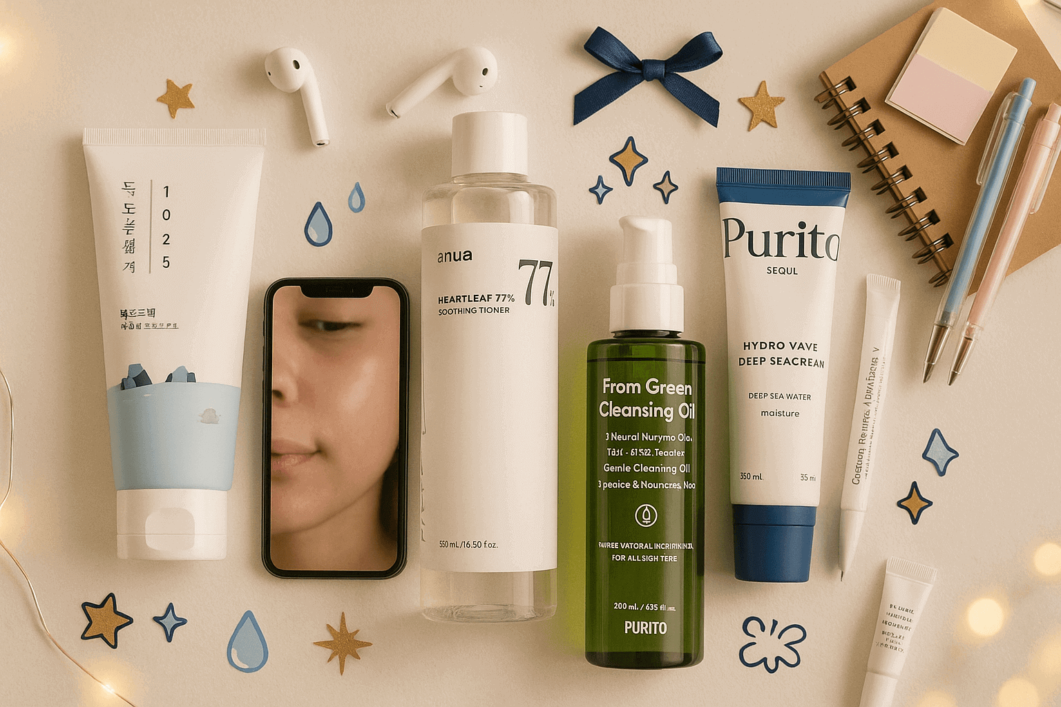 Vánoční dárky pro teenagery: chytrá K-beauty rutina