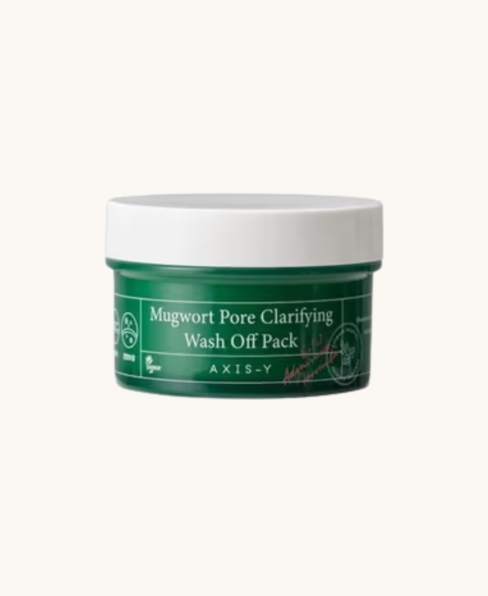 AXIS-Y Mugwort Pore Clarifying Wash Off Pack 100 ml