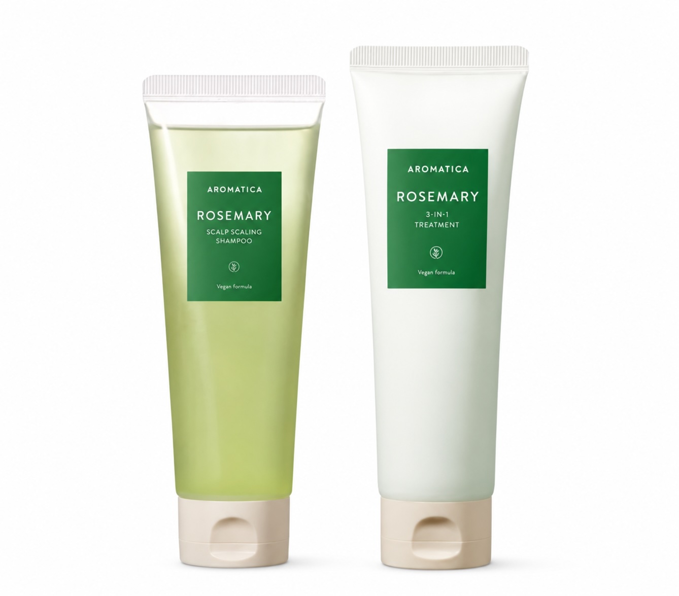 AROMATICA Rosemary šampon a 3v1 treatment ve vlasovém setu
