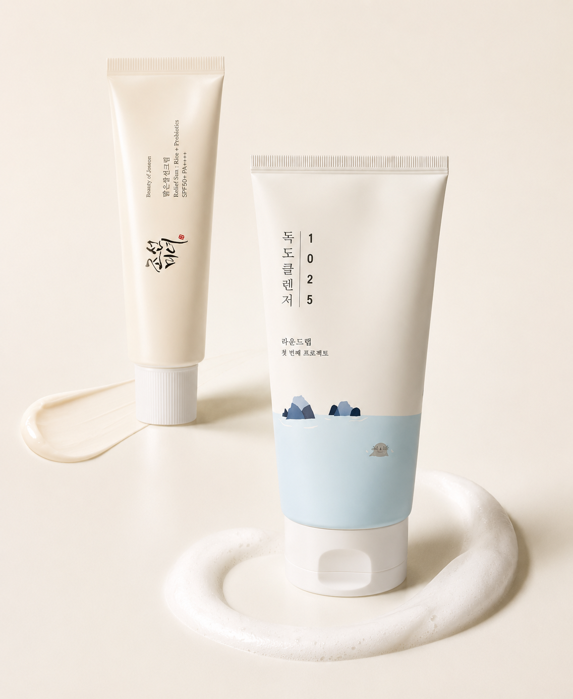 Tẩy SPF nhẹ nhàng và làm sạch da buổi tối