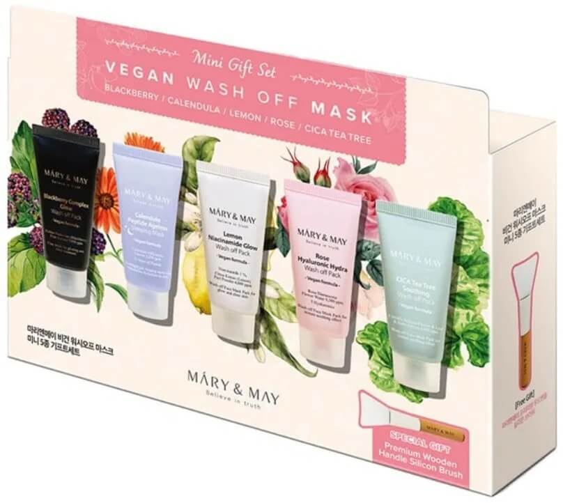 Mary&May Vegan Wash Off Mask Mini Gift Set (5 ks)