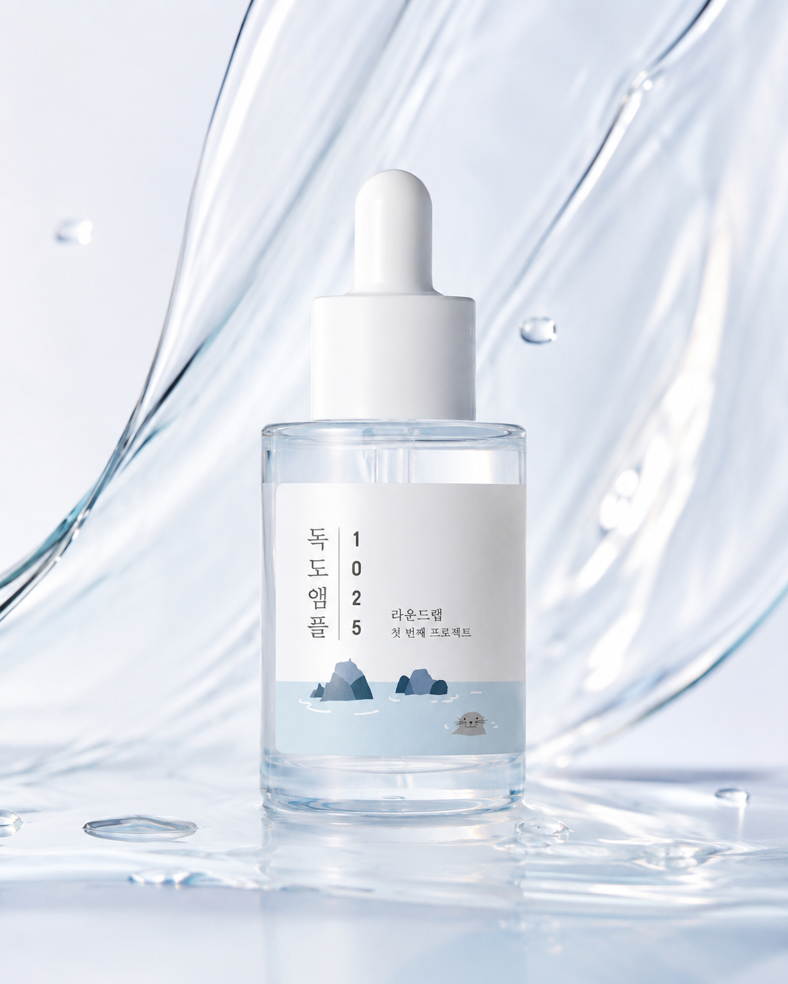 ROUND LAB 1025 Dokdo Ampoule jako hydratační ampule pro lehčí pocit pleti