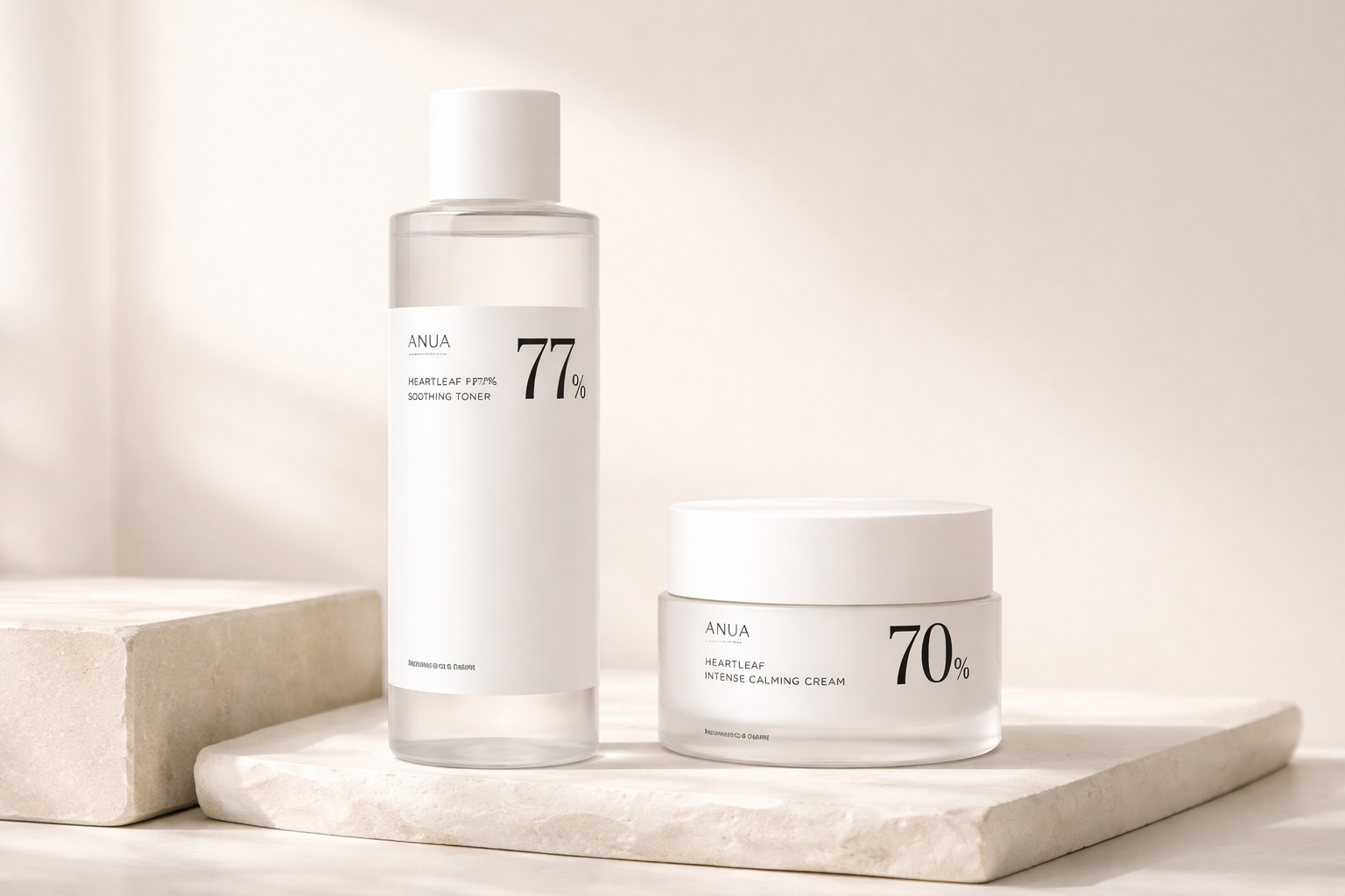 Zklidnit a vrátit komfort – ANUA Heartleaf toner a krém