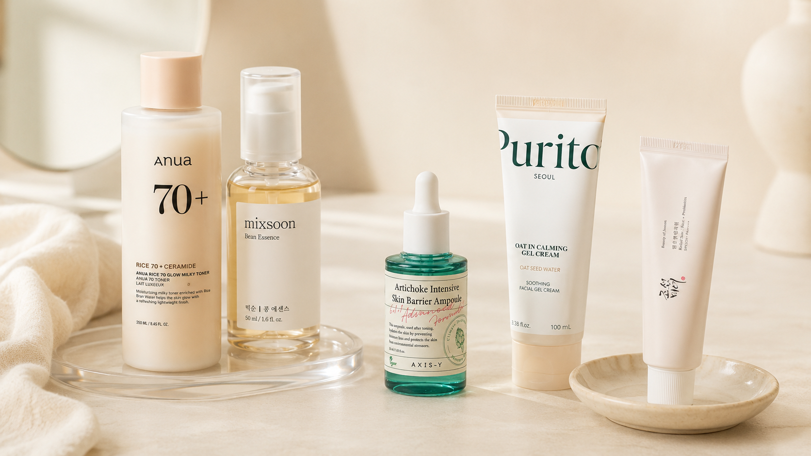 Korejská kosmetika bez 10 kroků jako výběr K-beauty produktů podle potřeb pleti
