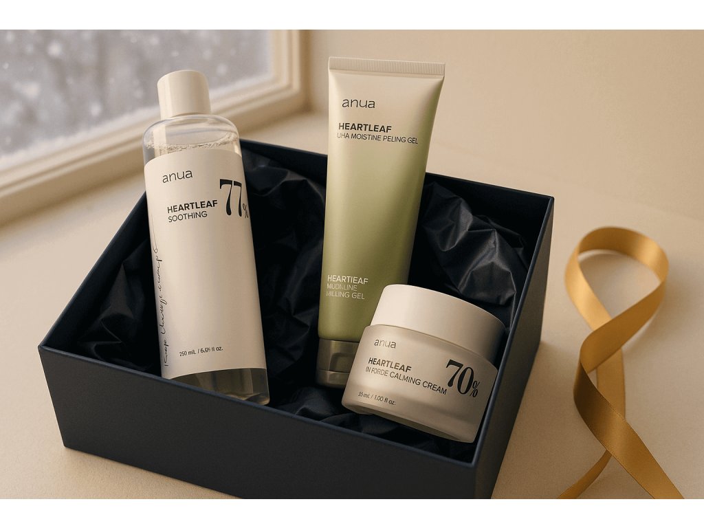 Anua Heartleaf Clear & Calm – set pro citlivou pleť (3 ks)