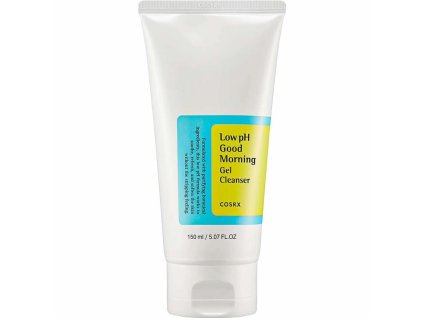 COSRX Low pH Good Morning Gel Cleanser 150 ml – jemný čisticí gel s nízkým pH, lehká BHA a tea tree
