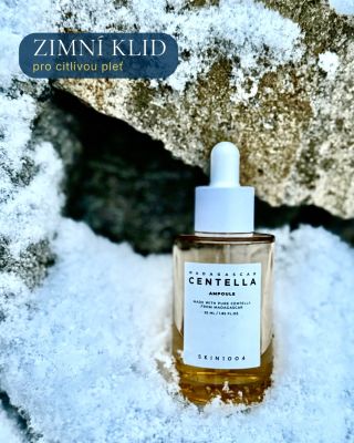 Zimní klid pro citlivou pleť. 🤍❄️ Mráz venku, topení uvnitř — a pleť najednou reaguje pnutím, zarudnutím a „všechno je...