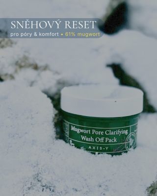 Sněhový reset pro póry. ❄️🤍 Přijdeš ze zimy domů: tváře unavené, pleť „ucpaná“ z SPF a vrstvení… ale nechceš jí dát další...