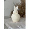 Viore svíčka Velikonoční kolekce - zajíček s nápisem Happy Easter