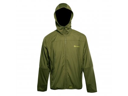 RidgeMonkey: Bunda APEarel Dropback Lightweight Zip Jacket Green Velikost M