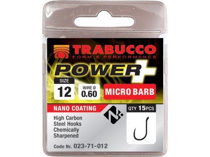 Trabucco háčky Power Micro Barb (Varianta 12)