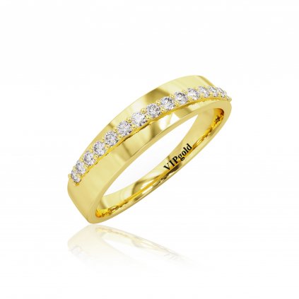 Zlatý prsteň R3129z žlté zlato