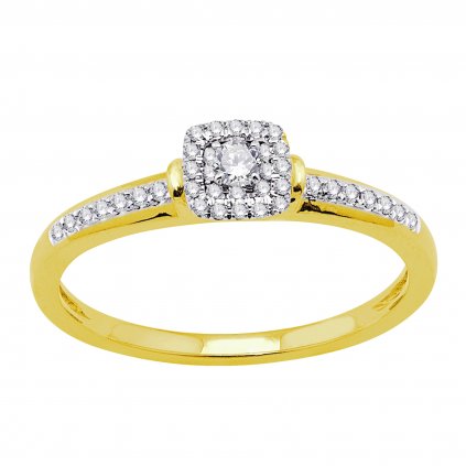 Zlatý briliantový prsteň R330-48665z
