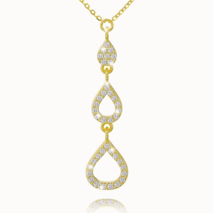 Elegant celebrity in yellow gold, 14K