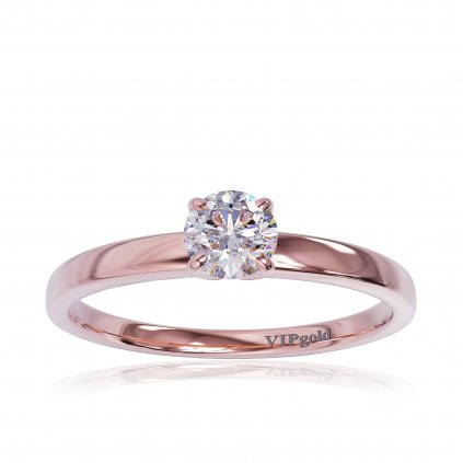 Zlatý briliantový prsteň R330-58867c