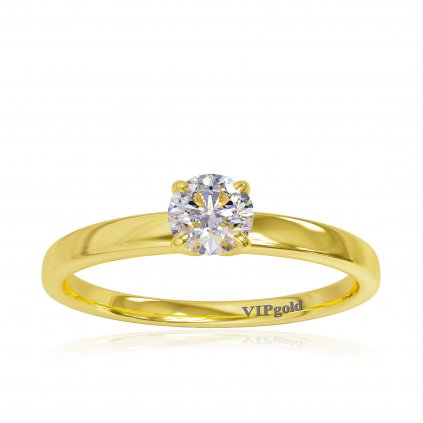 Zlatý briliantový prsteň R330-58867z