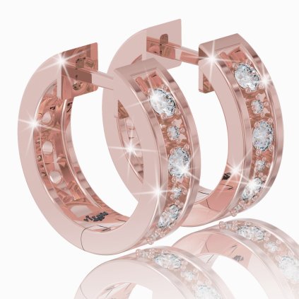 Diamantové náušnice EE3761c