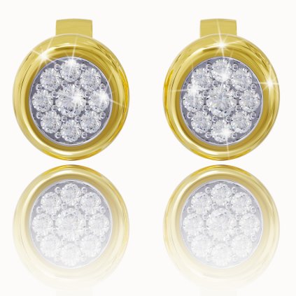 Diamantové náušnice EE3744zb