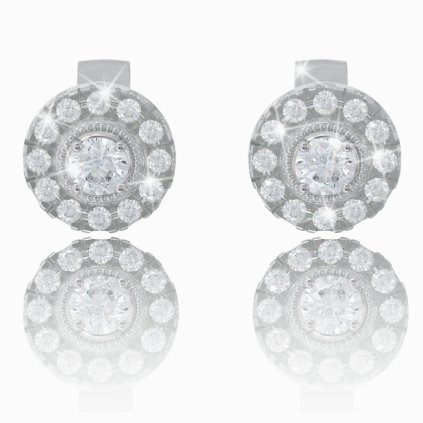 Diamantové náušnice EA3383b