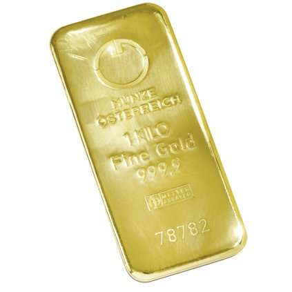 Zlaty odliatok 1000g Munze Osterreich