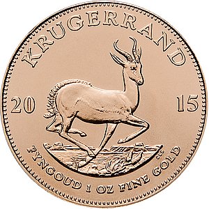 Zlatá minca 1 oz Krugerrand 31,103g
