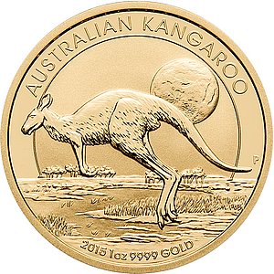 Zlatá minca 1 oz Australian Kangaroo 31,103g