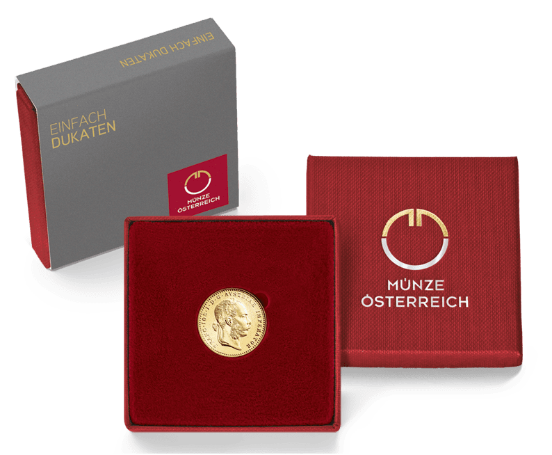 Zlatá minca 1-Dukát František Jozef 3,442g