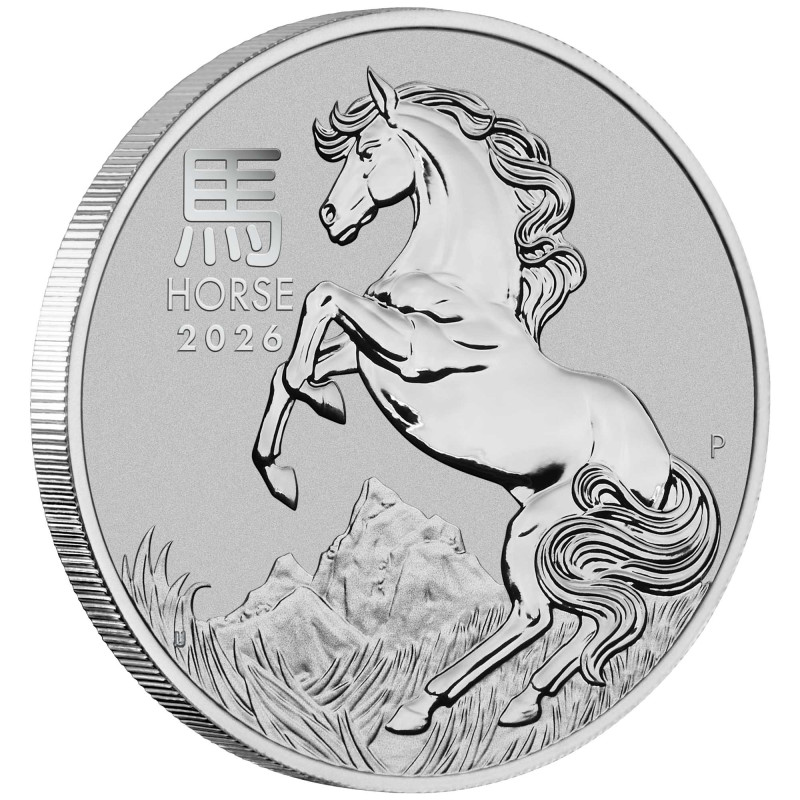 Minca platina 1 OZ LUNAR SERIES III YEAR OF THE HORSE 2026