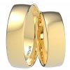 Svadobné obrúčky 9002/6 - žlté zlato